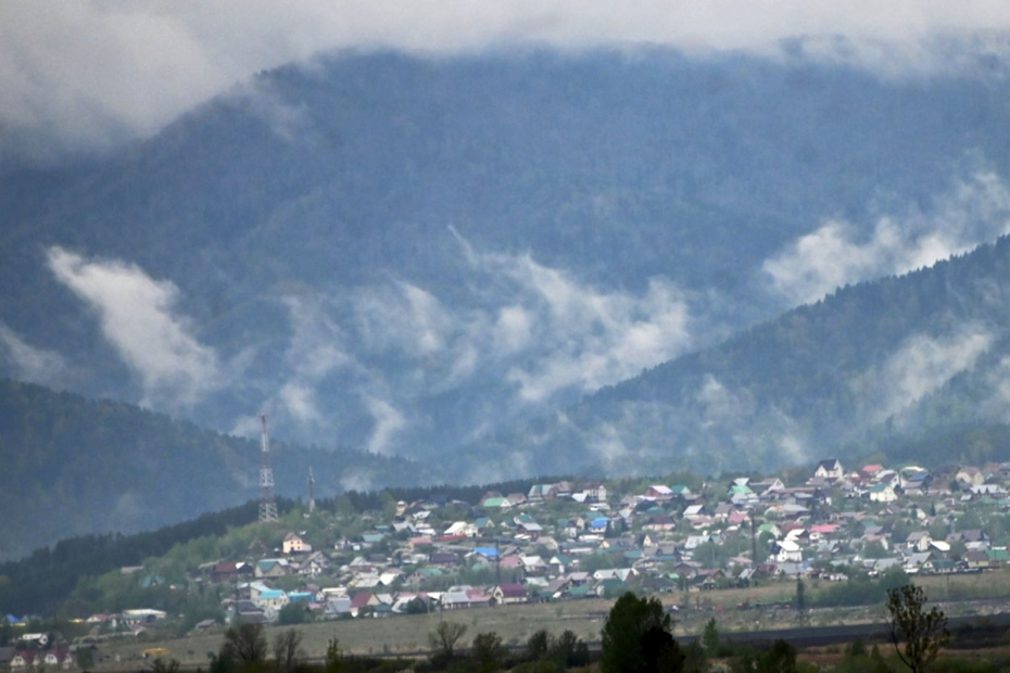 Вид на Белокуриху, Алтайский край