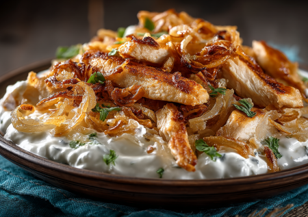 Готовлю курицу по старому проверенному рецепту: результат — нежное филе и сметанная подливка