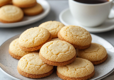 Творог, масло и щепотка соды — замешиваю за 5 минут. На выходе — нежное печенье: как песочное, но воздушнее и мягче