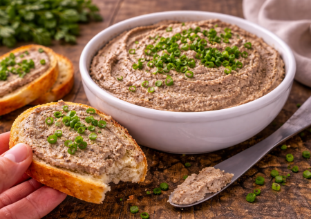 Паштет просто класс: печень совсем не чувствуется, а пользы — масса