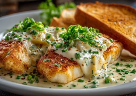 Этот соус будут вылизывать с тарелок: рецепт минтая в сливочно-луковом одеяле