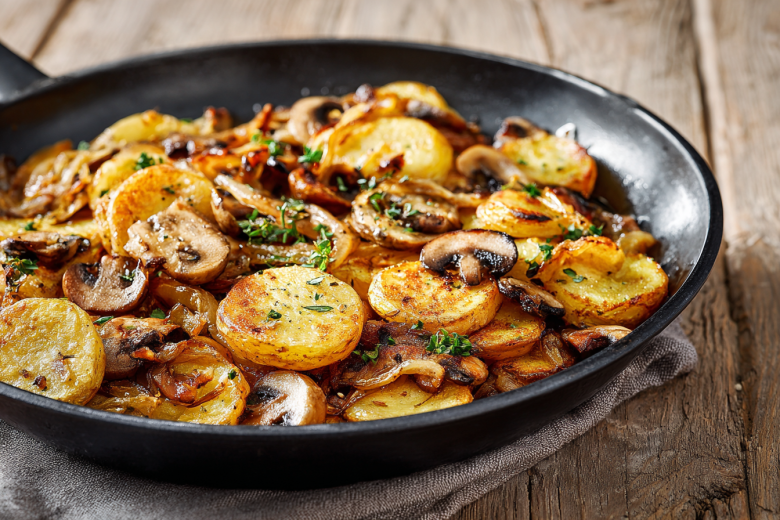 Насколько калорийна жареная картошка — сколько тарелок можно съесть и не располнеть