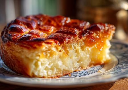 Бретонский пирог с мармеладом: рассыпчатое песочное тесто, яркая сердцевина. Настоящая французская выпечка, которая тает во рту