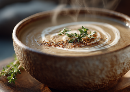 Не бойтесь чеснока! В этом супе он томленый, сладкий и бархатный. Идеально для холодного вечера