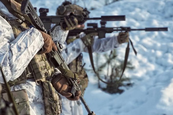 Военнослужащие ВСУ