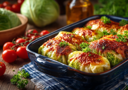 Голубцы в новой интерпретации — заворачиваются гораздо проще классических: аппетитные трубочки