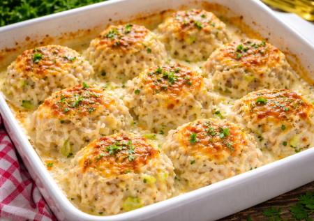 Шикарность из курицы, пекинки и риса: ежики в заливке — семья всегда просит повторить