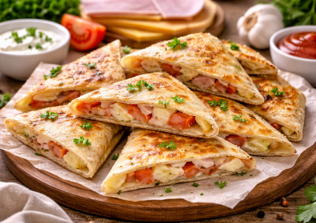 Почему я раньше не использовала этот продукт: хрустящие треугольнички из лаваша — начинка выше всяких похвал