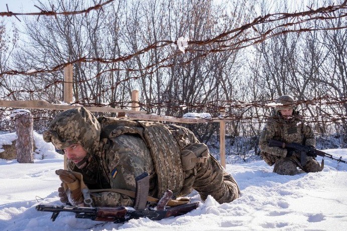 Военнослужащие ВСУ