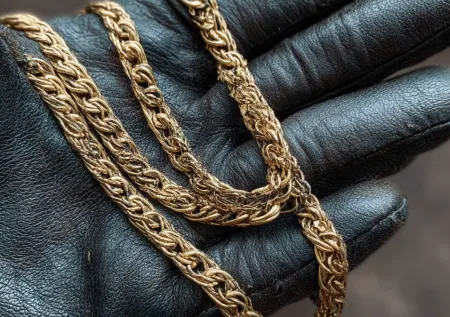 Воришка убежал из ювелирного с двумя цепочками и попал на видео