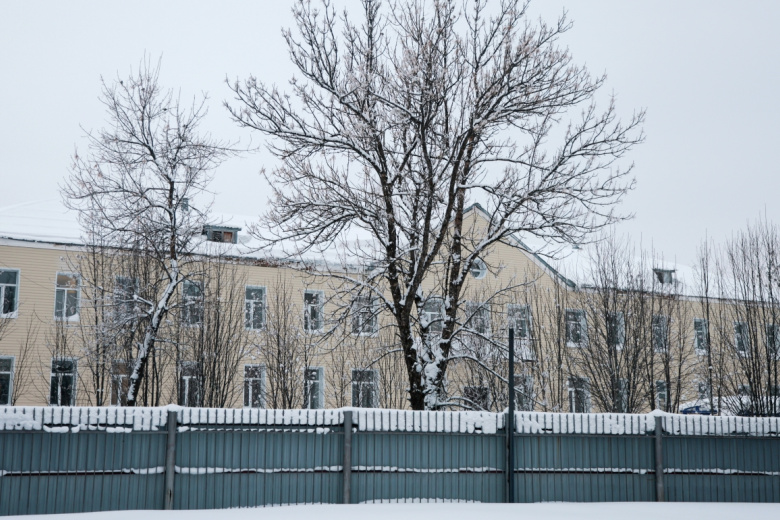 Здание дома-интерната для граждан, имеющих психические расстройства, в Прокопьевске Кемеровской области