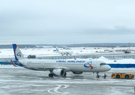 В Минтрансе рассказали о работе аэропортов в условиях аномального снегопада
