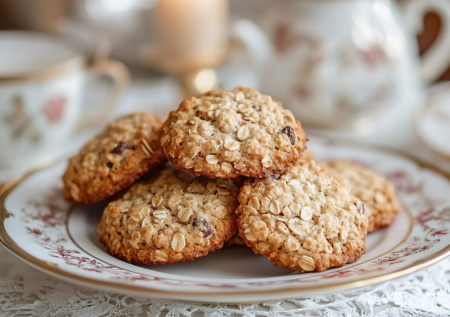 Хрустящее овсяное печенье за 15 минут: без муки и без творога