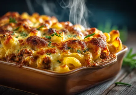 Вкусно и бюджетно: ТОП-5 рецептов макарон с фаршем в духовке