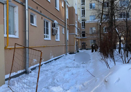 Появились кадры с места гибели пенсионерки от падения наледи в Москве