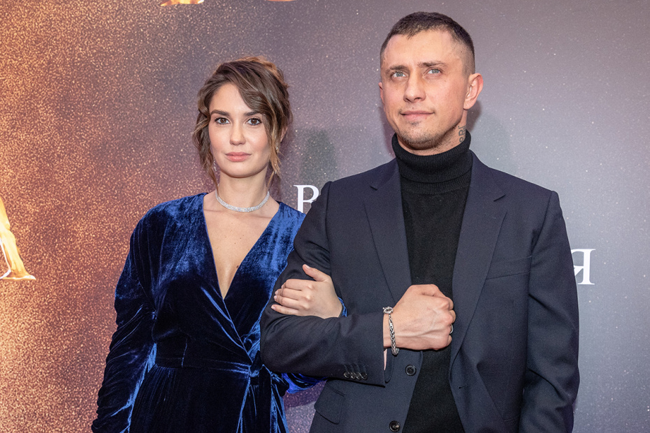 Павел Прилучный и Агата Муцениеце