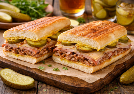 В честь него устраивают фестивали: кубано — знаменитый сэндвич Кубы и Флориды. Рецепт легко повторить дома