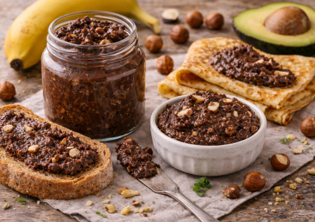 Делаю за 7 минут и мажу на блины и хлеб: шоколадная паста без сахара — полезная вкуснота