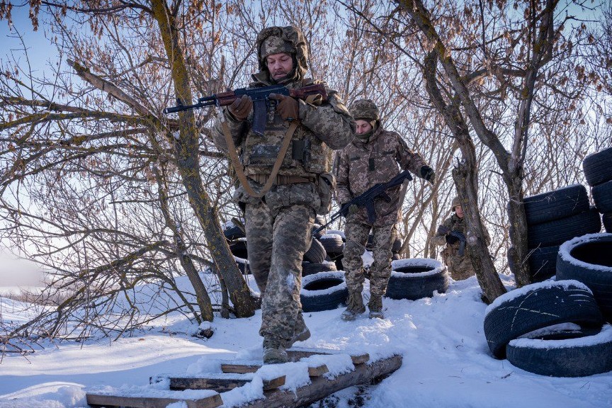 Военнослужащие ВСУ