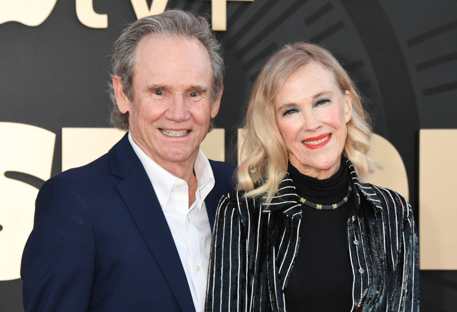 Кэтрин О'Хара с мужем, 2025 год