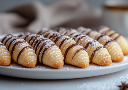 Готовлю печенье, которое покоряет с первой пробы: хрустящие венские пальчики. Идеально к кофе!