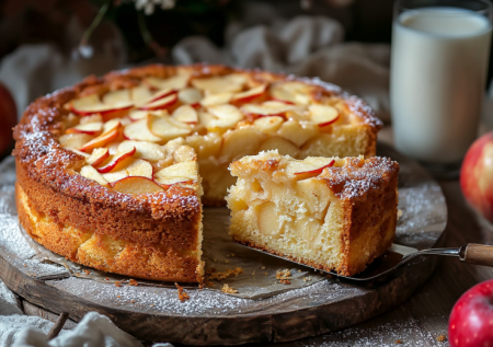 Яблоки, творог и 5 минут на сборку. Гениальный пирог на скорую руку, который удивит нежностью и сочностью