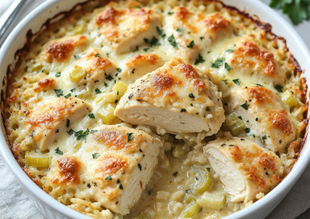 Забудьте про плов! Моя запеканка по-датски: курица, лук-порей и рис в сливочном соусе. Ужин, который готовится сам