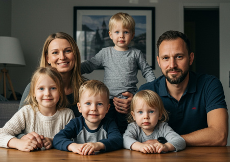 В России хотят поддержать многодетные семьи «отцовским капиталом»