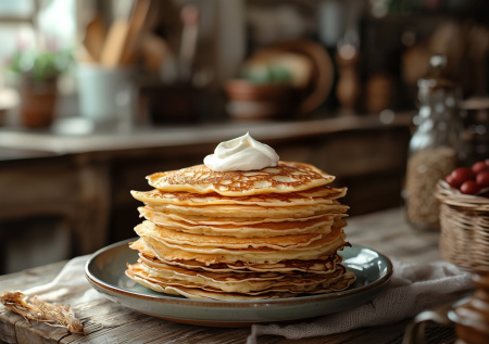 Стало известно, сколько стоит приготовить блины на всю семью на Масленицу