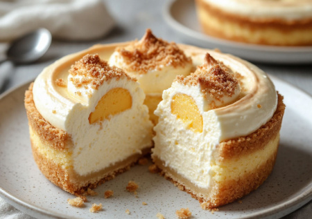 Творог, заварной крем и безе. Через 30 минут в духовке — волшебные творожные «гнёзда» с хрустящей шапочкой