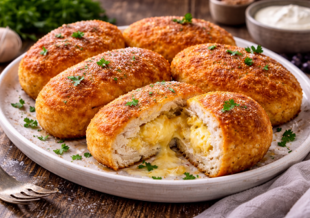 Сочные котлетки «Птичье молоко»: нежные внутри, румяные снаружи и с сюрпризом
