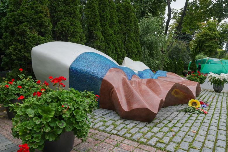 Могила Бориса Ельцина