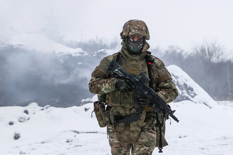 Военнослужащий ВС РФ в зоне СВО