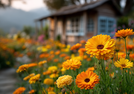 Посадил и уехал с дачи на месяц: вернувшись, обнаружите уже цветущую клумбу