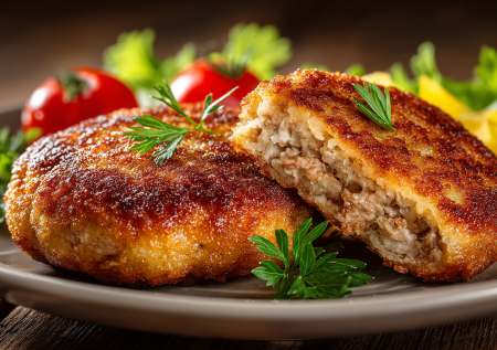 Та самая консистенция, как в столовых: готовим котлеты с добавлением плавленого сырка