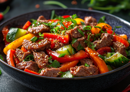 «Дыхание дракона» — согревающий салат для морозного вечера: готовлю к ужину азиатскую вкусноту с огоньком