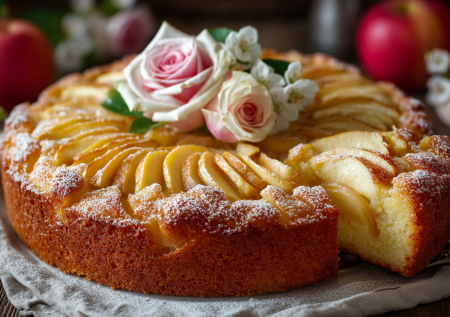 Шарлотка «Королева»: испеките, и все ахнут от ее вкуса и красоты