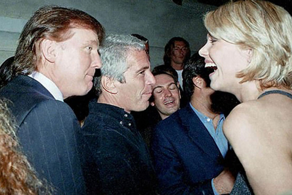 Дональд Трамп и Джеффри Эпштейн