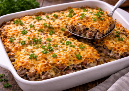 Печень под шубкой, от которой не отказываются даже скептики: сочная, нежная и роскошная