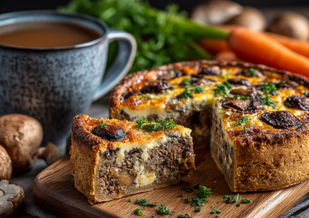 Вместо печеночного торта пеку пирог: мороки гораздо меньше, не нужно ничего молоть и выпекать коржи