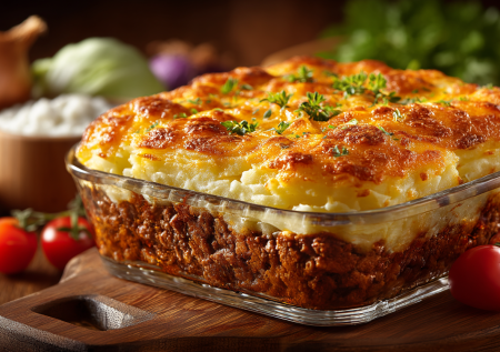 Пастуший пирог, или картофельная запеканка с фаршем: блюдо для сытного семейного ужина