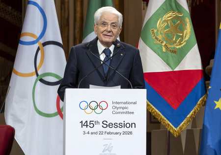 Президент Италии призвал к перемирию во время Олимпиады