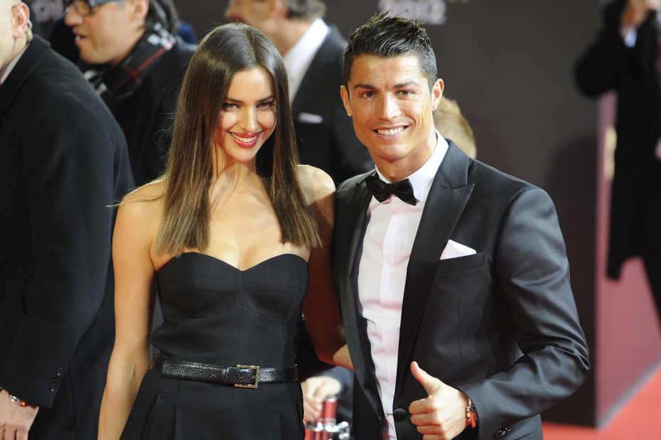 Криштиану Роналду и Ирина Шейк