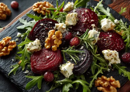 Свекла, козий сыр и орехи: как сделать салат идеальным