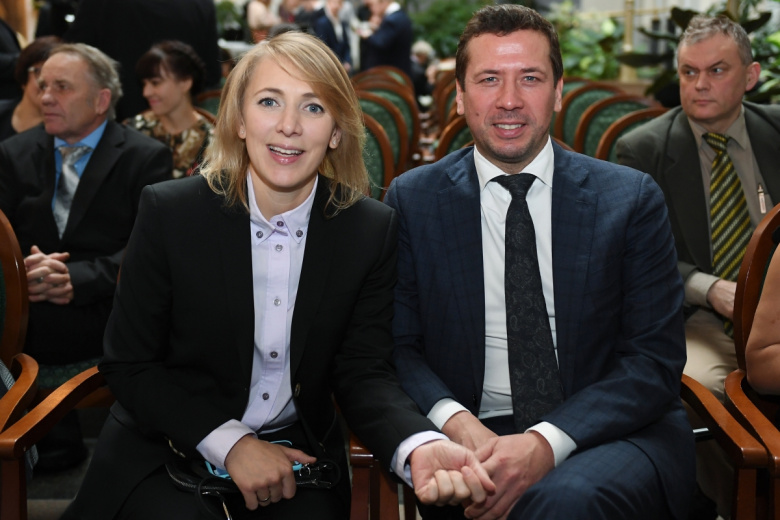 Анна Осокина и Андрей Мерзликин