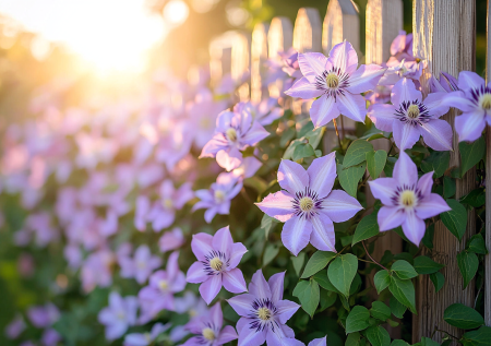 Цветочная стена, от которой соседи не оторвут глаз: лиана для посадки у забора