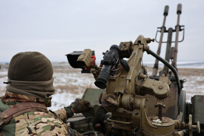 Военнослужащий ВС РФ в зоне СВО