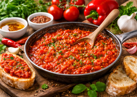 Соус «Паприкаш» идет везде — даже на бутерброд: вкуснятина жарится очень просто на сковороде