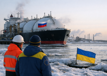 «Доходит даже до Украины»: замерзшая Европа вовсю скупает российский газ