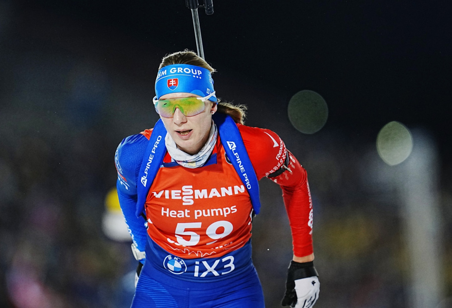 Биатлонистка Анастасия Кузьмина